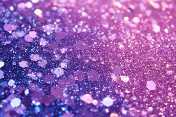 Shimmering Purple Glitter Background Sparkling Texture Gradient