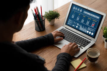 Customer satisfaction and evaluation analysis on modish software computer for marketing strategy...