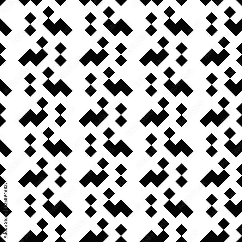 Poster abstract random diagonal monochrome pattern background design