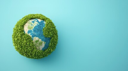 Fototapeta premium Circular economy and climate change visualizing global sustainable practices and eco-friendly perspectives