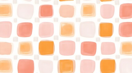 Abstract Pastel Square Pattern Background Texture