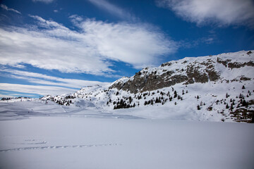 Ski resort, Bettmeralp, Switzerland
