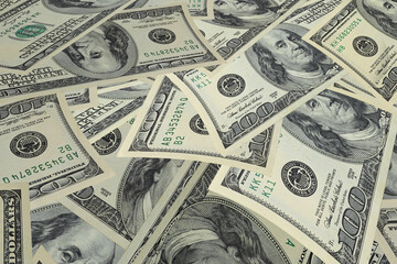 Abstract image of American dollars