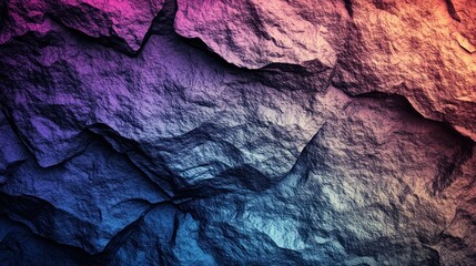 Fototapeta premium Vibrant Hues Rock Texture Abstract Background Image