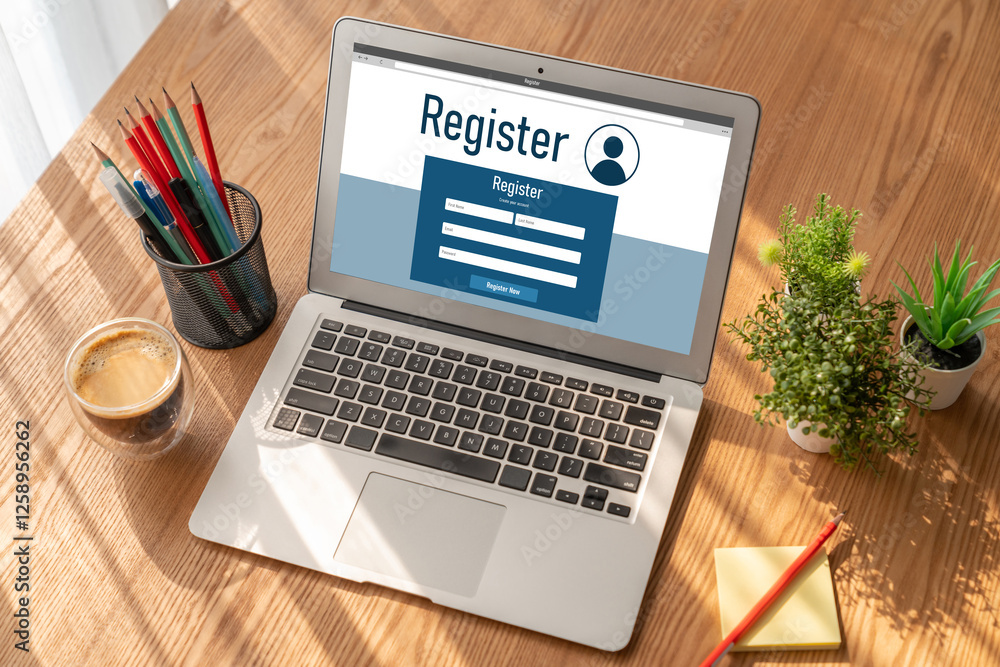 Poster online registration form for modish form filling on the internet website