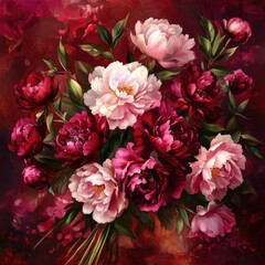 Peach Blossom Bouquet