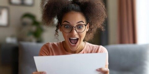 Joyful Surprise Mail Delivery