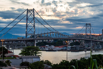 Florianópolis  Santa Catarina Brasil  ponte Hercílio Luz 
