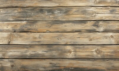 Fototapeta premium Rustic wooden background with weathered texture, highlighted by soft natural shadows, perfect for evoking vintage charm