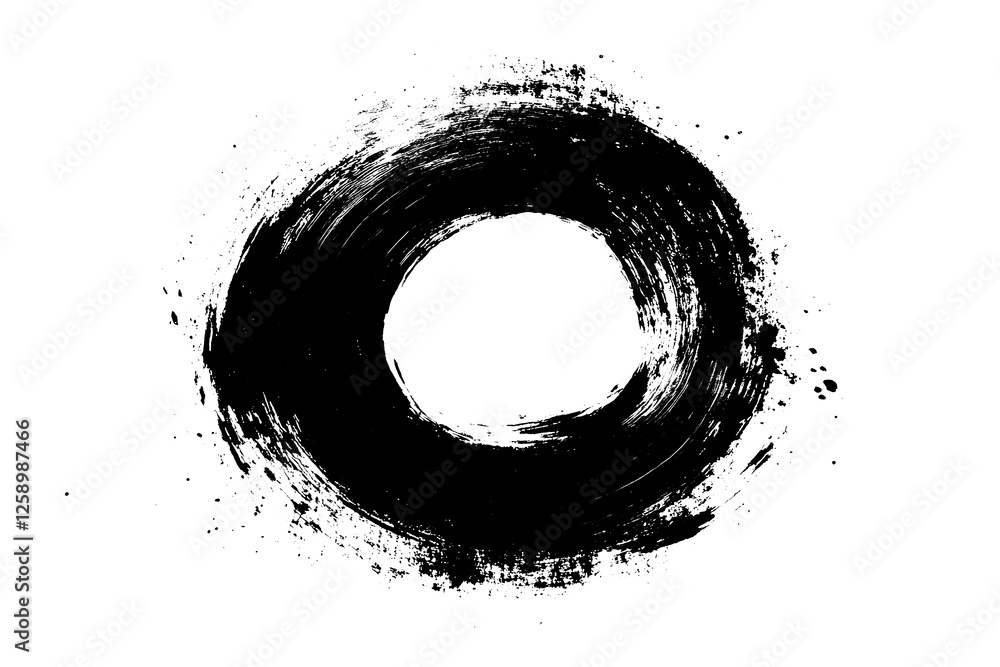 Poster this grunge oval shape in bold black adds a rustic touch to various design applications, enhancing v