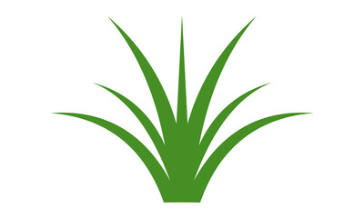 green grass icon logo