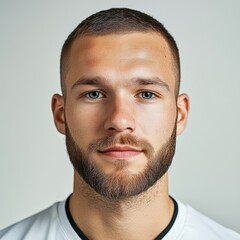 Obraz premium Portrait of Male Athlete