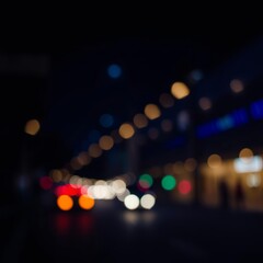Blurred light night city bokeh abstract background Bokeh light lights background bokeh abstract light bright effect shiny