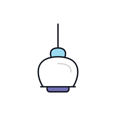 Chandelier vector icon