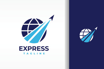 world fast delivery logo