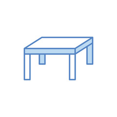 Desk vector icon