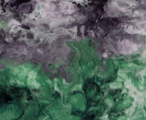 grey green abstract cloud