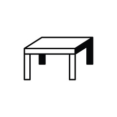 Desk vector icon