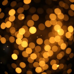 Shiny sparkles with bokeh particles on dark background close up Bokeh light lights background bokeh abstract light bright effect shiny