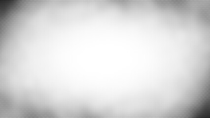 Dotted halftone overlay vignette