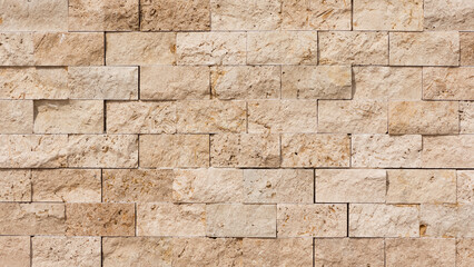 Photos of stone and brick walls for background.