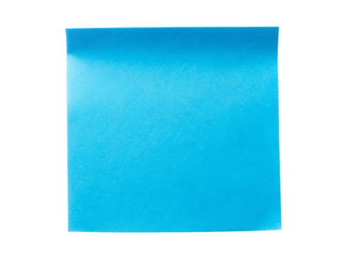 Blue Note Sticker png, transparent background