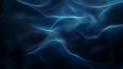 Dark carbon fiber texture with subtle lighting, abstract dark blue background with grid-like fiber texture and light highlights.