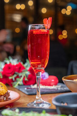 bebida romantica dia del amor