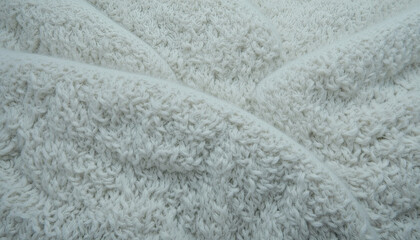 Soft cashmere fabric texture with delicate fine fibers and plush feel for luxurious comfort
