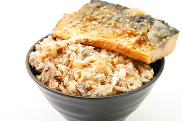鯖ごはん