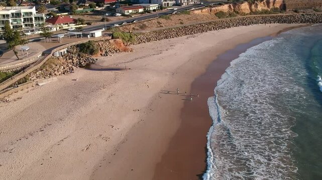 Christies Beach, Southern Adelaide, South Australia &ndash; Aerial Drone Footage of Stunning Coastal Views
