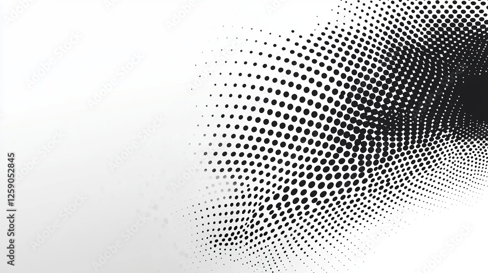 Poster halftone abstract background vector dot pattern gradient