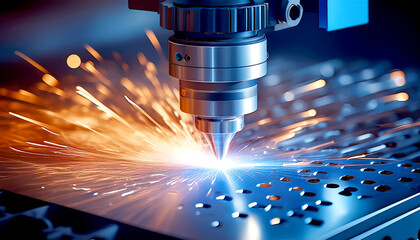 Blauer Laser, Nahaufnahme 