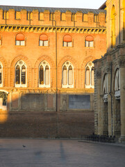 Fototapeta premium Panorama of Bologna city center, Italy