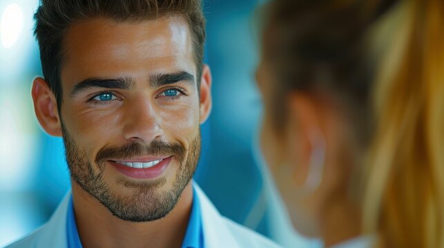 A sharp businessman collaborates with a stylish blonde in a modern office, reviewing essential documents together.