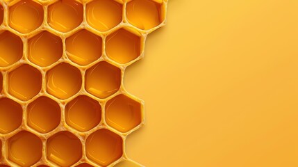 Discover the beauty of honeycomb technology in this stunning illustration, showcasing its unique designs and structural strength.