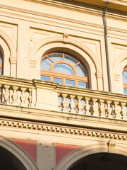Obraz premium Panorama of Bologna city center, Italy