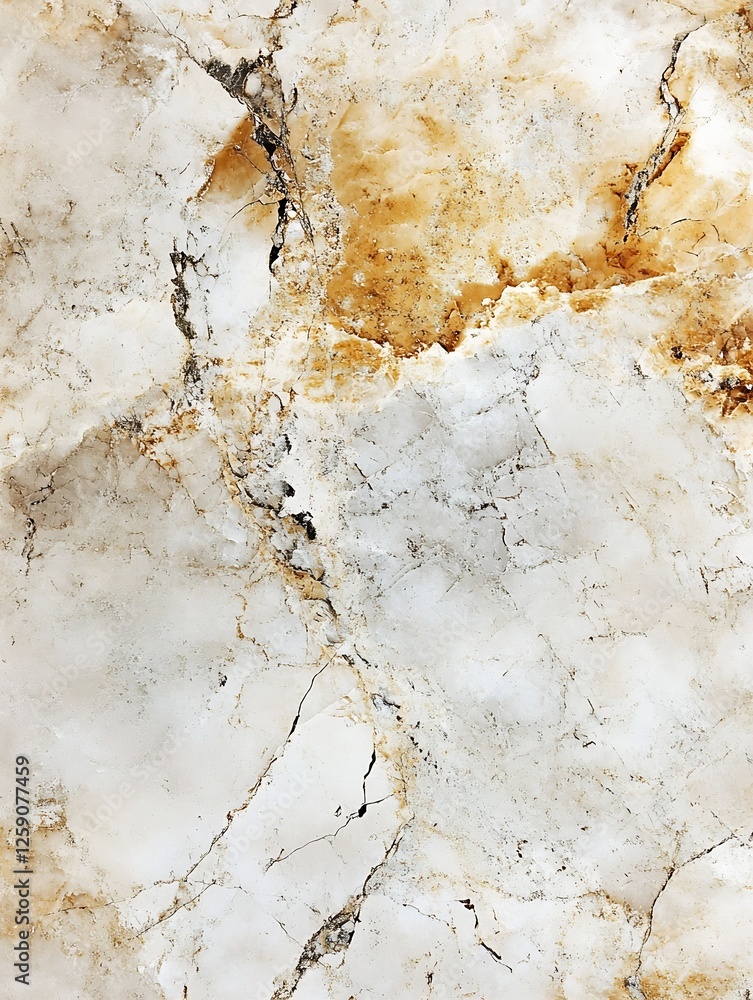 Poster textured natural marble surface with earthy tones and unique patterns : generative ai