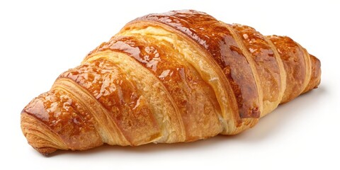 Golden Croissant Flaky Layers, Close-up Photography, Delicious Pastry, Bakery Food, Breakfast, Croissant, Food Photography Croissant