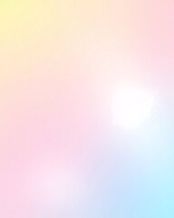 Abstract pastel background with blended hues of yellow, blue, and pink soft, colorful design