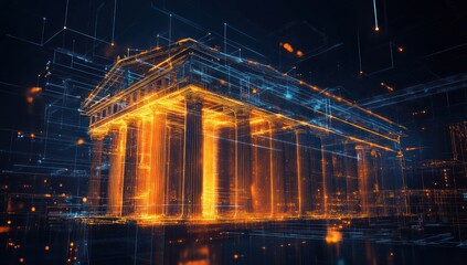 Digital Temple: Architecture Meets Technology