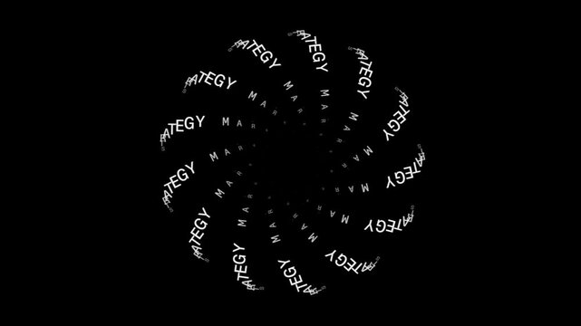 Online Advertising Animated Tag Word, Text Design Animation, Kinetic Typography.