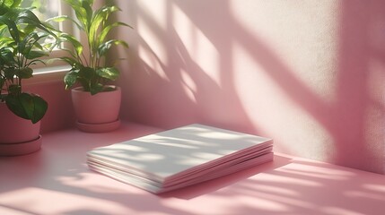 High quality flyer mockup promoting a charity event with soft pastel colors and a clean layout isolated on a transparent background for non profit campaigns