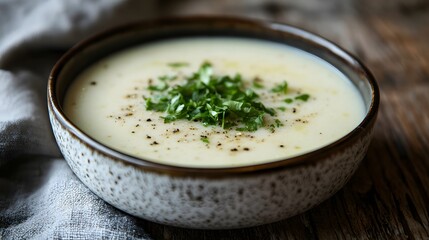 Savory Italian Carbonara Pasta Dish Served on Rustic Wooden Table