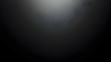 Dark Gray Background With Light Spot