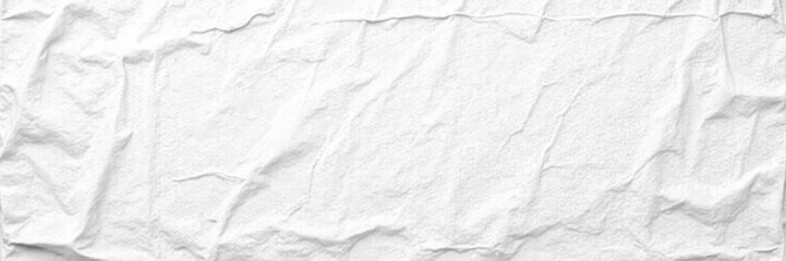 Fototapeta premium Distressed white cotton fabric with worn-in creases and natural aging effects, worn textiles, distressed fabrics