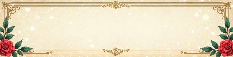 Fancy calligraphy letterhead with ornate details and decorative borders on a neutral background, design, calligraphy, illustrations