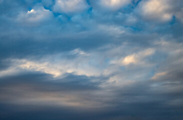 Fototapeta premium blue sky with clouds