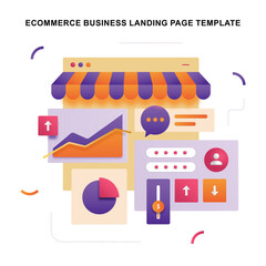 Ecommerce Business  Landing Page