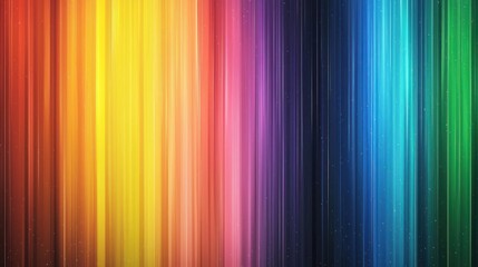 Colorful Rainbow Vertical Stripes Background